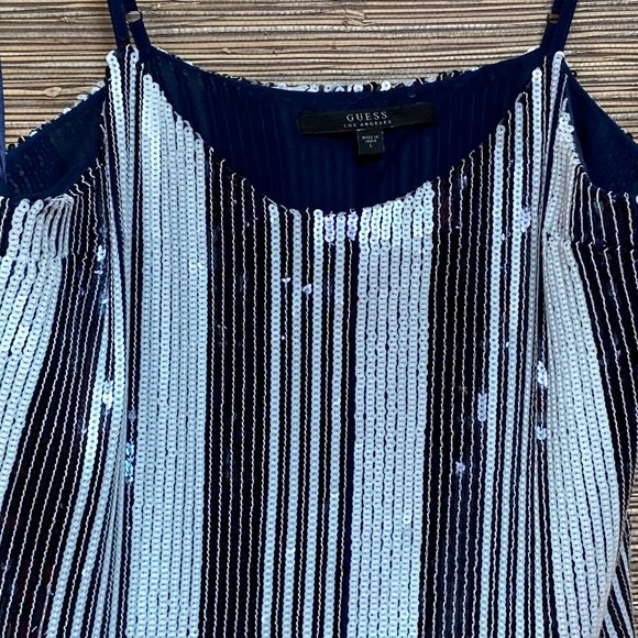 Guess Sequined Tank Top / Camisole - Picture 5 of 9